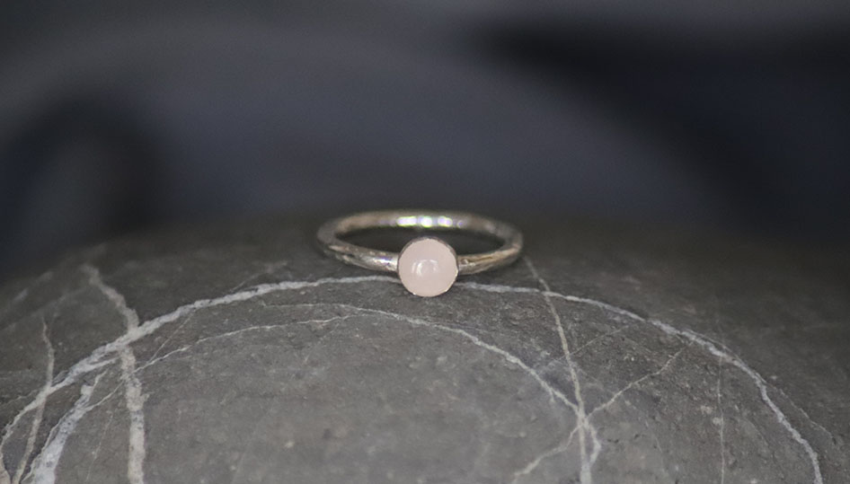 Rose Quartz ring
