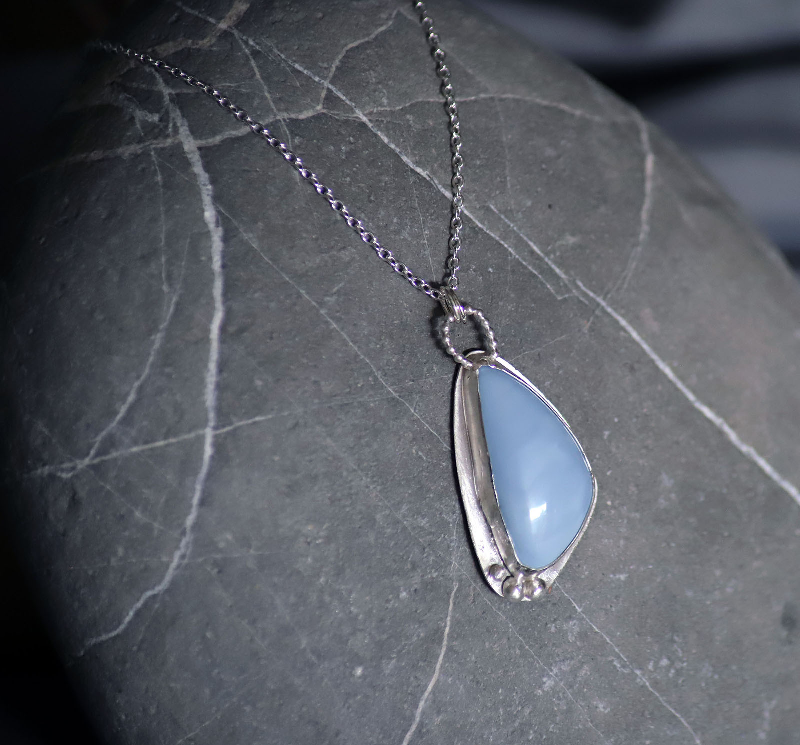 Blue Opal Pendant